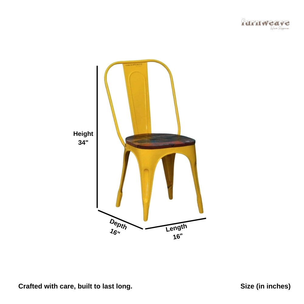 Tewa Patio Garden Chair (Yellow)