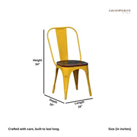 Tewa Patio Garden Chair (Yellow)