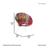 Sandhe Handwoven Multicolor Chair