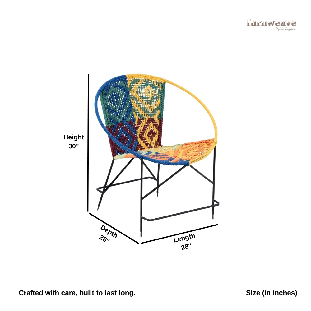 Kista Wooden Handwoven Chair