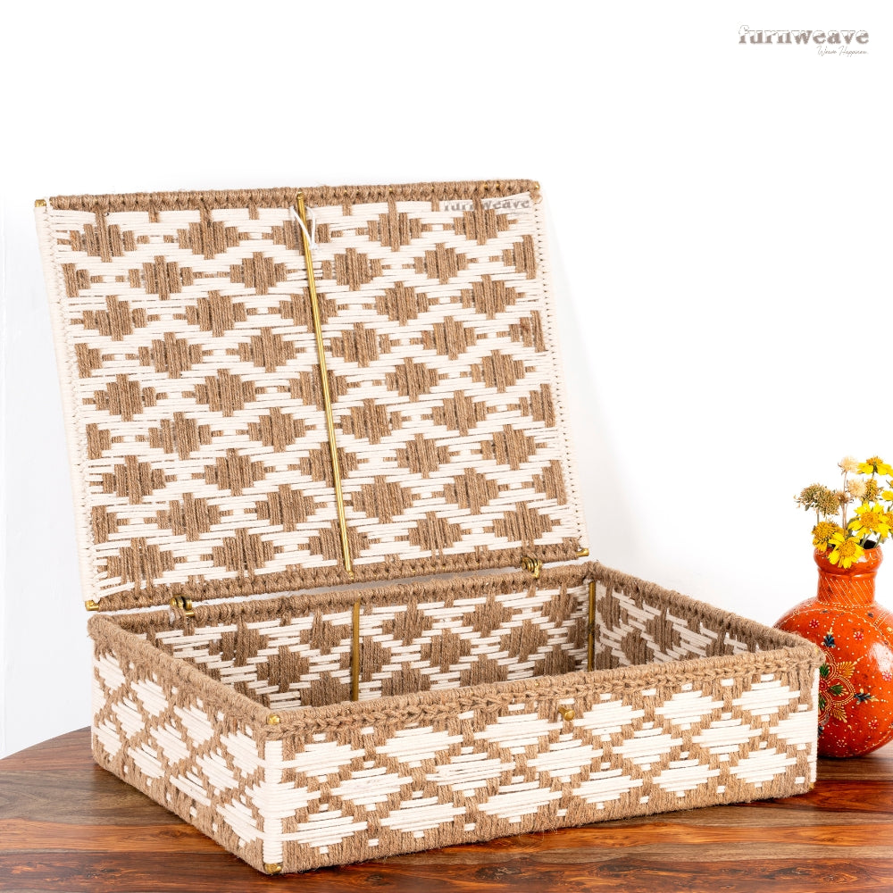 Bunai Handwoven Multipurpose Handcrafted Storage Box (#2)