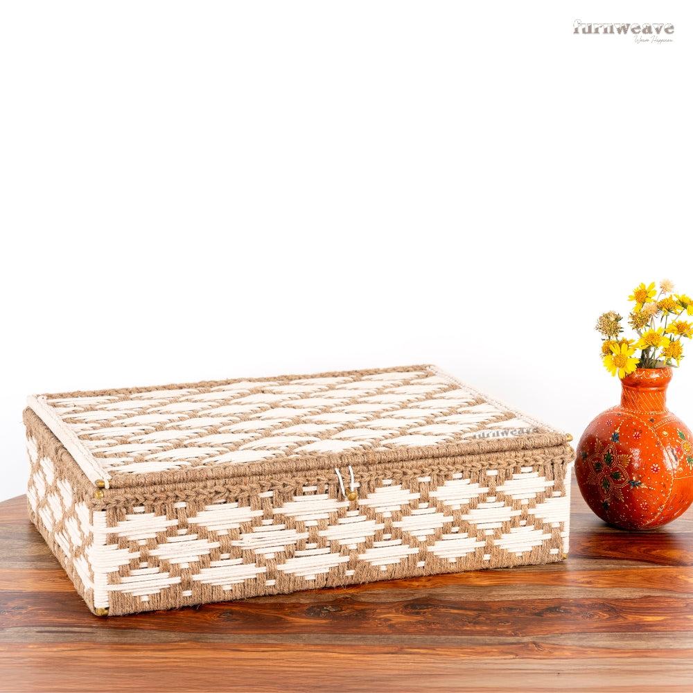 Bunai Handwoven Multipurpose Handcrafted Storage Box (#2)