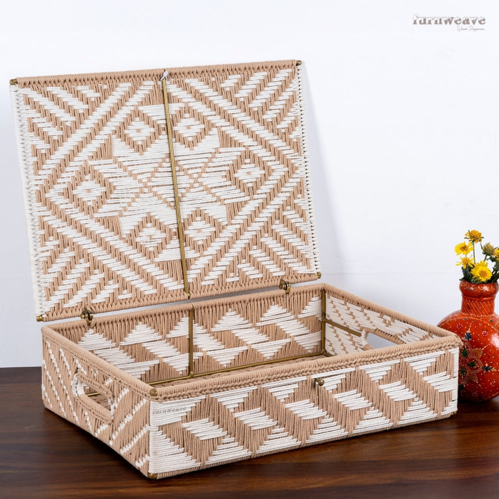 Bunai Handwoven Multipurpose Handcrafted Storage Box (#22)
