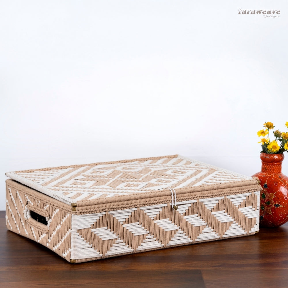 Bunai Handwoven Multipurpose Handcrafted Storage Box (#22)